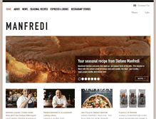 Tablet Screenshot of manfredi.com.au